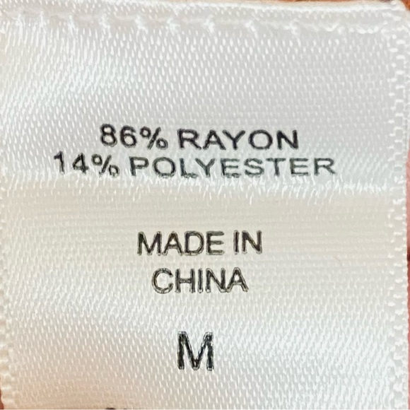 New York & CO Cropped Cardigan Y2K 90s Animal Print Burnt Orange Black SZ Med - Picture 5 of 6